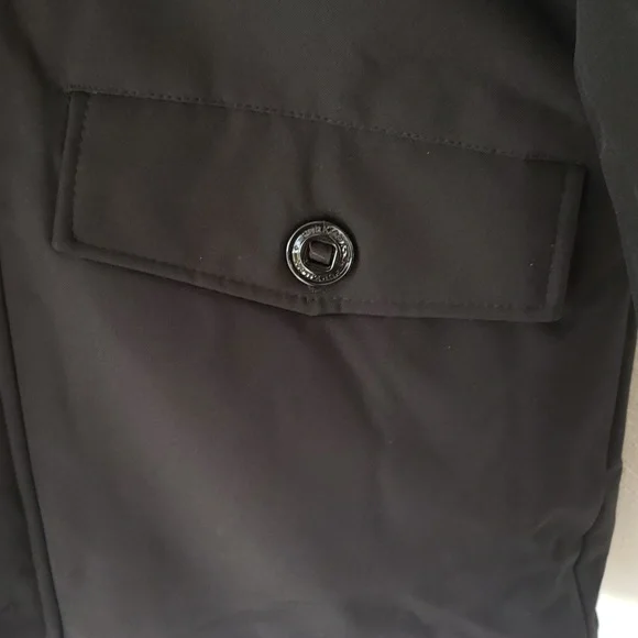 PUREMSX Men's Quilted Jacket Parka Insulated Fur Hooded Heavy Duty Overcoat Sz M - Picture 9 of 16